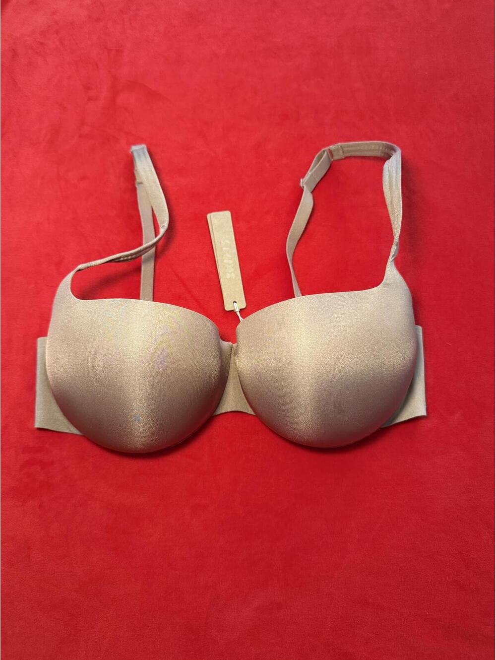 Skims Ultimate Push-Up Balconette Bra Color Sienna Size 32B